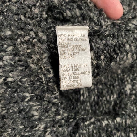 Cozy Jones New York sweater with rolled collar, cuffs, and hem, Size 2x - Picture 3 of 7